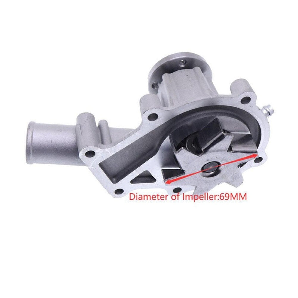 Water Pump 16251-73034 & Thermostat With Gasket 15531-73011 15531-73270 fits Kubota Engine V1505 V1305 D905 D1005 D1105